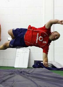 Matt Prior England training Aug 08