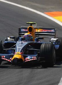 Mark Webber Red Bull European Grand Prix Aug 08