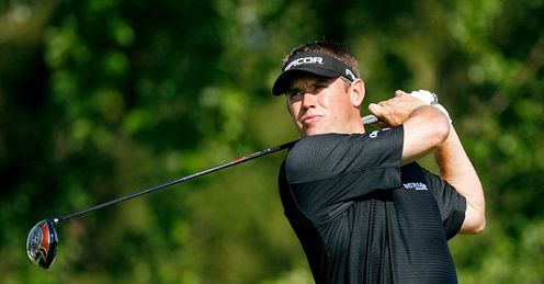 Lee Westwood - not impressed.
