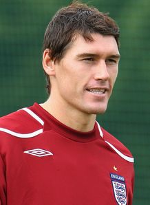Gareth Barry: England training