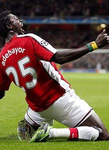 Emmanuel Adebayor Arsenal FC Porto Champions League