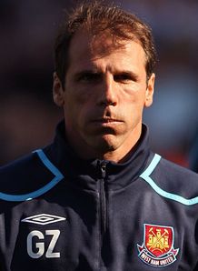 Fulham v West Ham Gianfranco Zola