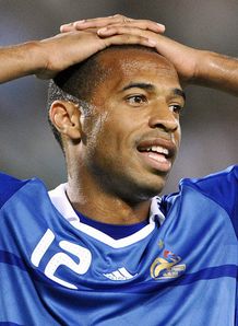 Thierry Henry woe Austria v France