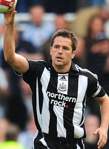 Newcastle v Blackburn Michael Owen
