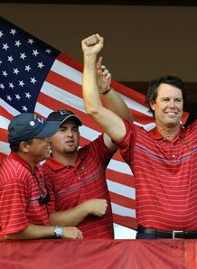 Paul Azinger Ryder Cup balcony celeb