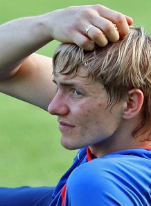 Roman Pavlyuchenko Russia training