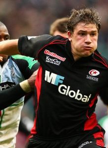 Saracens Adam Powell against Quins Saracens Adam Powell against Quins