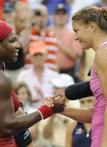 Serena Williams Dinara Safina handshakes