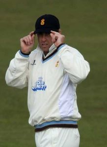 Rikki Clarke Derbyshire v Gloucestershire County Championship Apr 08