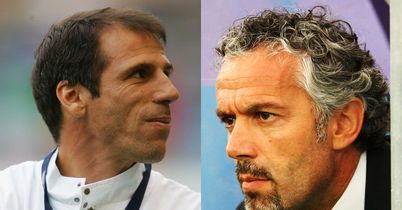 Gianfranco Zola and Roberto Donadoni