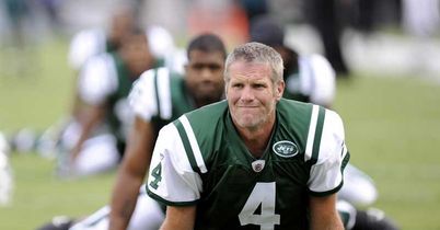 Brett Favre New York Jets Aug 08