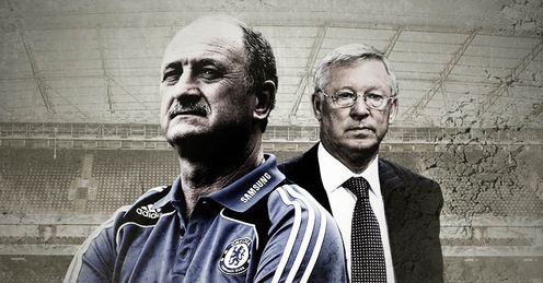 Scolari & Ferguson: six-point gap