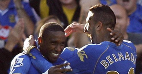 Defoe: faces former club