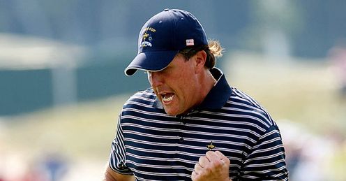 Phil Mickelson could lead the US charge