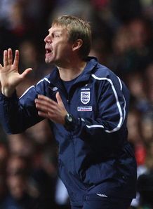 England Under 21 manager Stuart Pearce