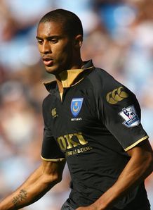 Traore in a Pompey shirt