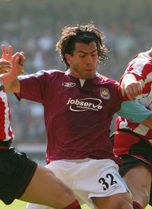 Carlos Tevez West Ham v Sheffield United