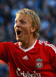 Dirk Kuyt Liverpool v Manchester City