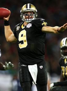 Drew Brees NFL Wembley San Diego Chargers New Orleans Saints