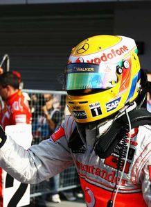 Lewis Hamilton McLaren 11/10/2008