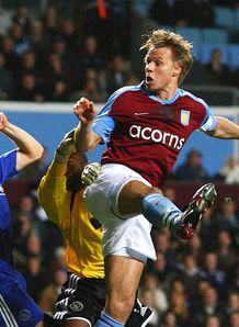 Martin Laursen goal Aston Villa v Ajax Uefa Cup