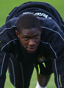 Micah Richards training