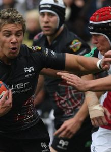 Rhys Webb James Percival Ospreys Quins Rhys Webb James Percival Ospreys Quins