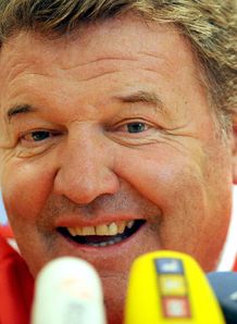 John Toshack Wales press