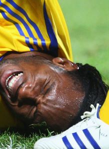 chelsea didier drogba cfr cluj champions league injury