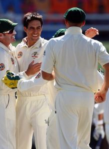 Johnson knocks over Kiwis