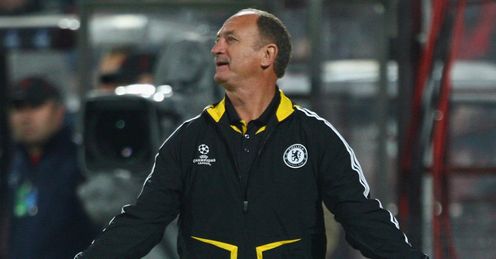 Cluj v Chelsea Luiz Felipe Scolari woe