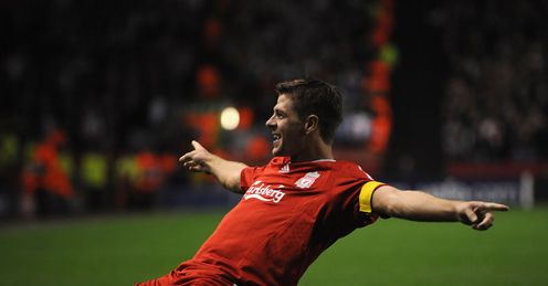 Steven Gerrard Liverpool Champions League PSV