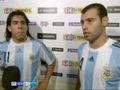 Scotland Vs Argentina -Tevez & Mascherano Post Match Interview