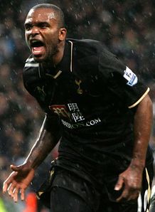 Darren Bent celebrates