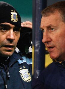 Maradona mocks old foe