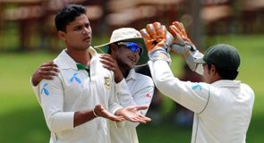 SA v B'desh, 1st Test, Day 2