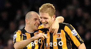 Horton happy with Hull point