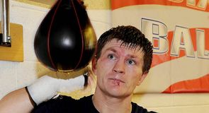 Ricky Hatton training