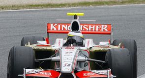 De la Rosa tries Force India