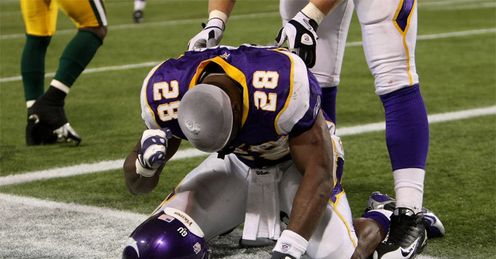 Peterson: will beat the Bears