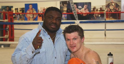 Hatton and Peter: good chat
