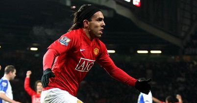 Carlos Tevez Manchester United Blackburn Rovers Carling Cup Quarter Final