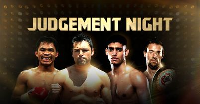 Judgement Night Pacquiao De La Hoya Khan Maccarinelli