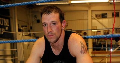 Enzo Maccarinelli in the gym