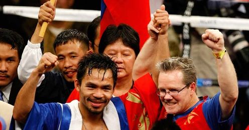 Pacquiao and Roach: winners