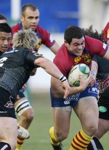 Guilhem Guirado break v Ospreys Guilhem Guirado break v Ospreys