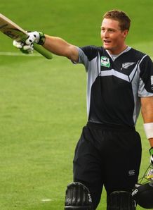 Rain rules after Guptill ton