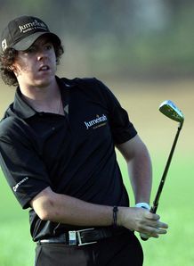 McIlroy roars into a share