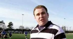 Scott Quinnell's crossbar challenge