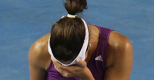 Ivanovic: nervous on court